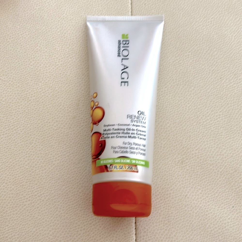 Biolage Leave in Treatment OIL RENEW SYSTEM Multi Tasking Oil NEW Cream 6.7oz